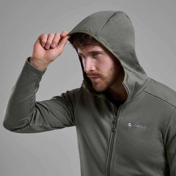 Montane Protium Fleecejacka Med Dragkedja Grå S Man