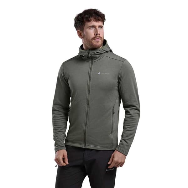 Montane Protium Fleecejacka Med Dragkedja Grå S Man