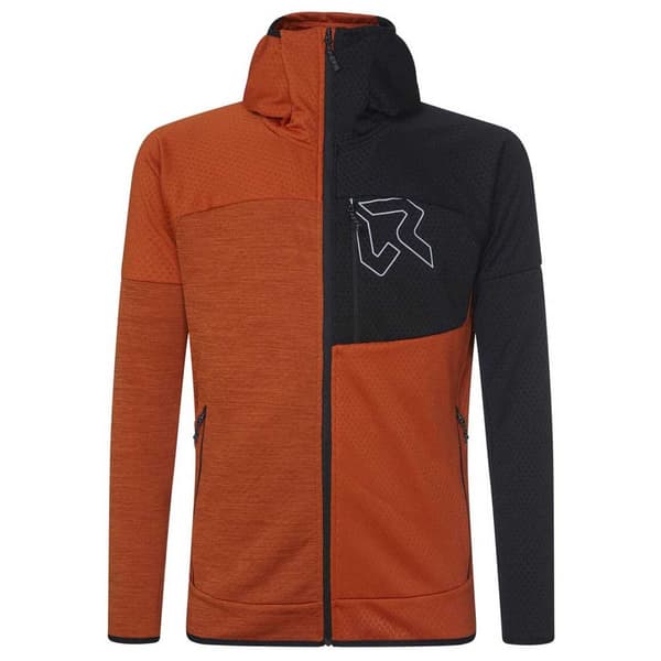 Rock Experience Kobra Fleecejacka Med Dragkedja Orange 3XL Man