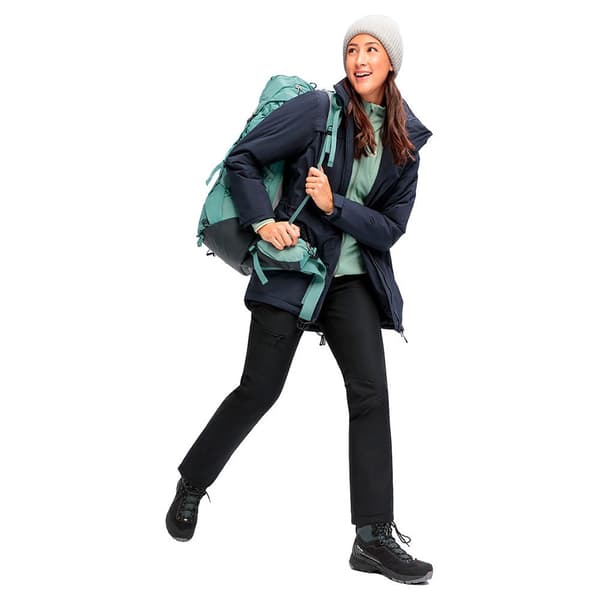 Maier Sports Metor Coat W Jakke Blå M-L / Regular Kvinde