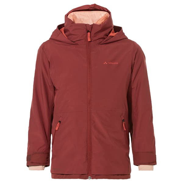 Vaude Casarea 3in1 Ii Avtagbar Jacka Röd 158-164 cm Pojke