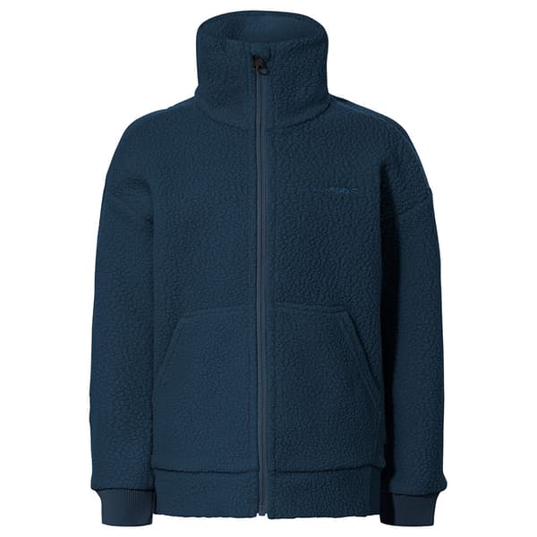Vaude Manukau Ii Fleecejakke Med Fuld Lynlås Blå 110-116 cm