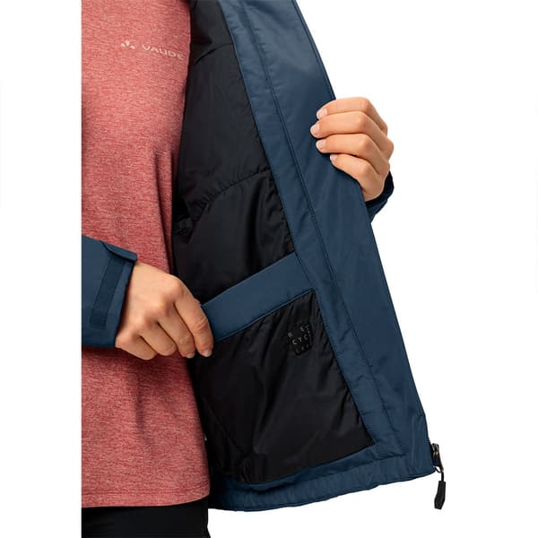 Vaude Rosemoor Padded Ii Jakke Blå 44 Kvinde
