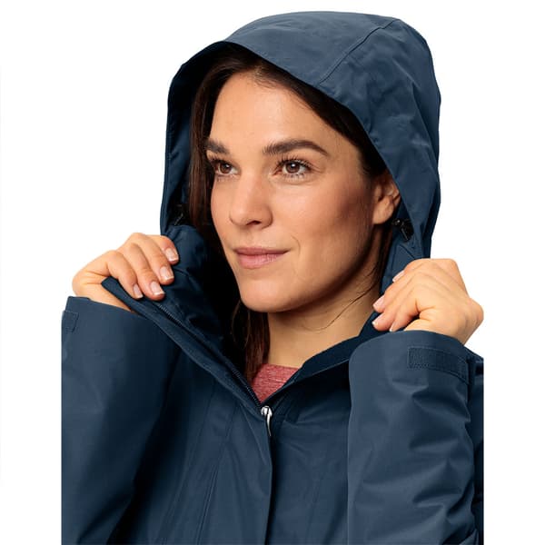 Vaude Rosemoor Padded Ii Jakke Blå 44 Kvinde