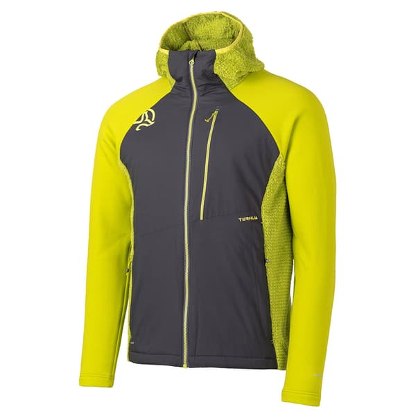 Ternua Kimo Hybrid Jakke Gul 2XL Mand
