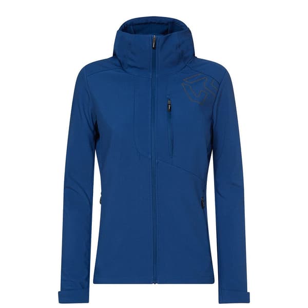 Rock Experience Old Crow Softshell-takki Sininen XS Nainen