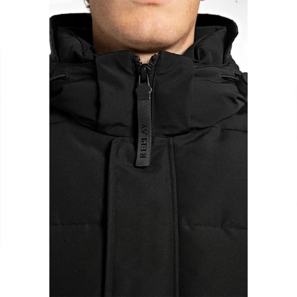 Replay M8403.000.84728 Jacka Svart 2XL Man