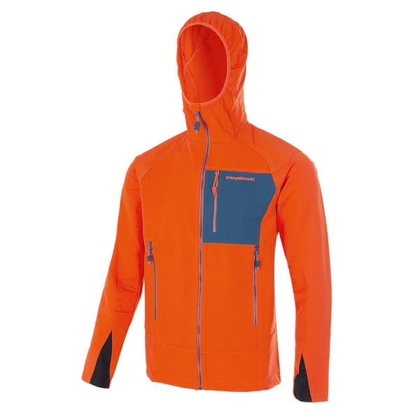 Trangoworld Trx2 Dura Pro Fleecejacka Med Huva Orange XL Man