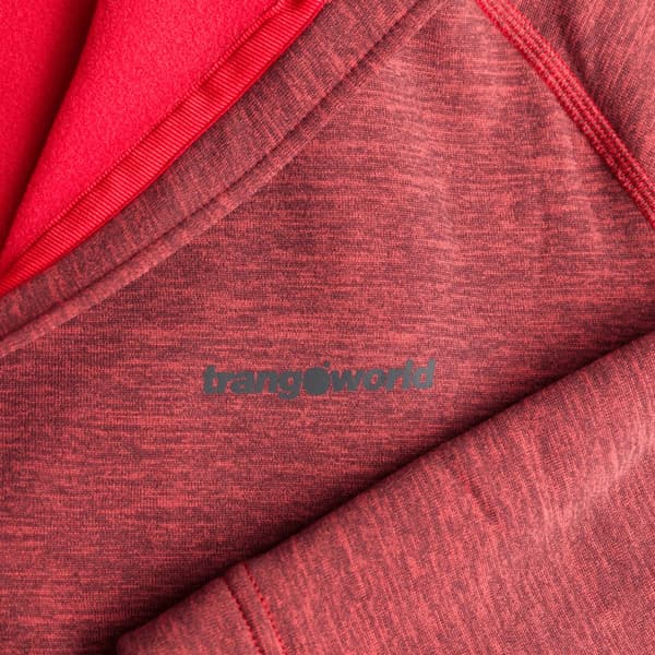 Trangoworld Qoruq 11 Fleece Med Halv Dragkedja Röd 2XL Man