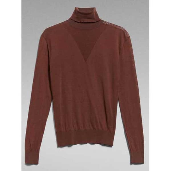 G-star Core Tröja Med Hög Krage Brun XL Kvinna