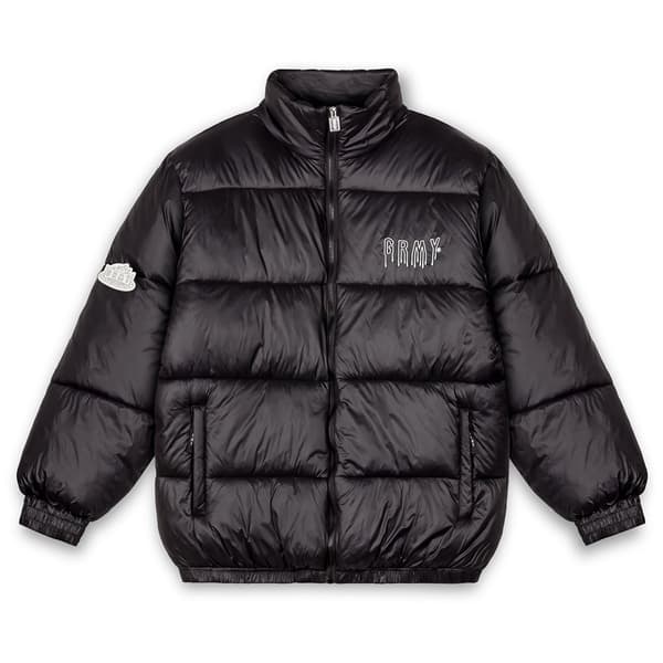 Grimey Back At You Pufferjakke Sort XL Mand