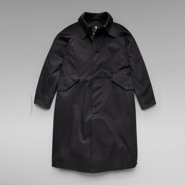 G-star Rider Trench Jacka Svart XS Kvinna