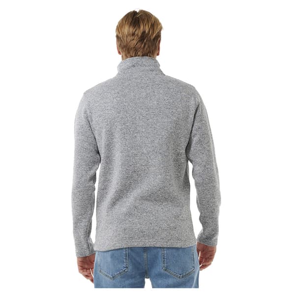 Rip Curl Crescent Tröja Med Hel Dragkedja Grå M Man