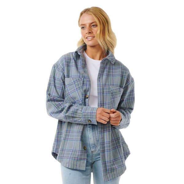 Rip Curl High Tide Soft Overtrøje Blå M Kvinde