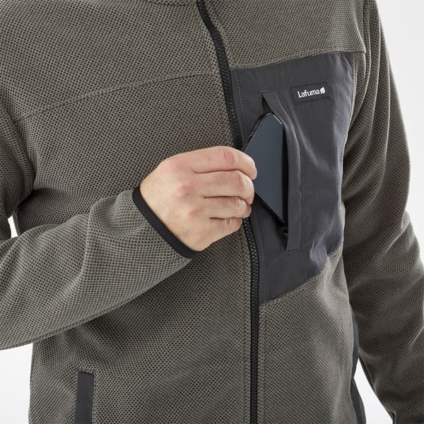 Lafuma Tech Vetoketjullinen Fleecetakki Harmaa M Mies