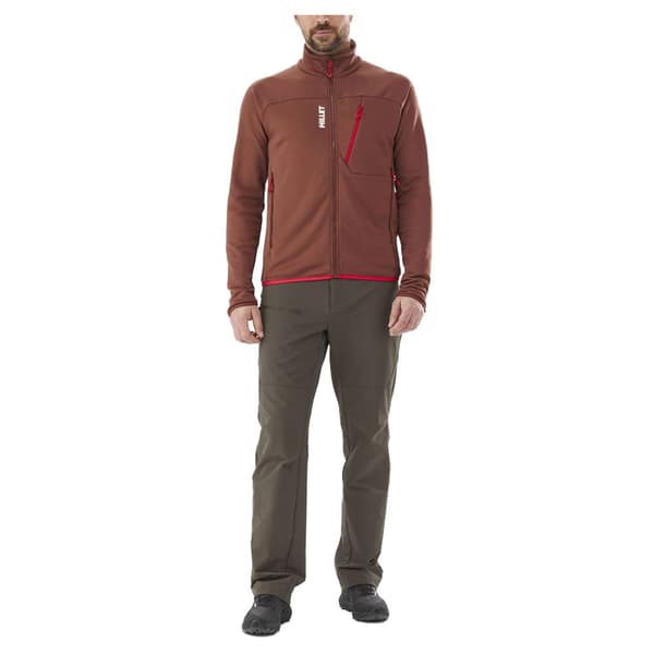Millet Seneca Fleecejacka Med Dragkedja Brun XL Man