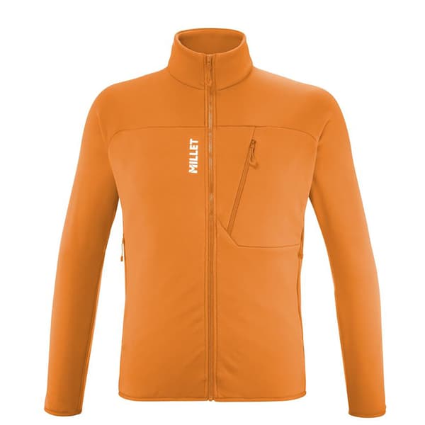 Millet Seneca Fleecejakke Med Fuld Lynlås Orange XL Mand