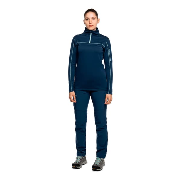 Trangoworld Figarol Fleece Blå XL Kvinde