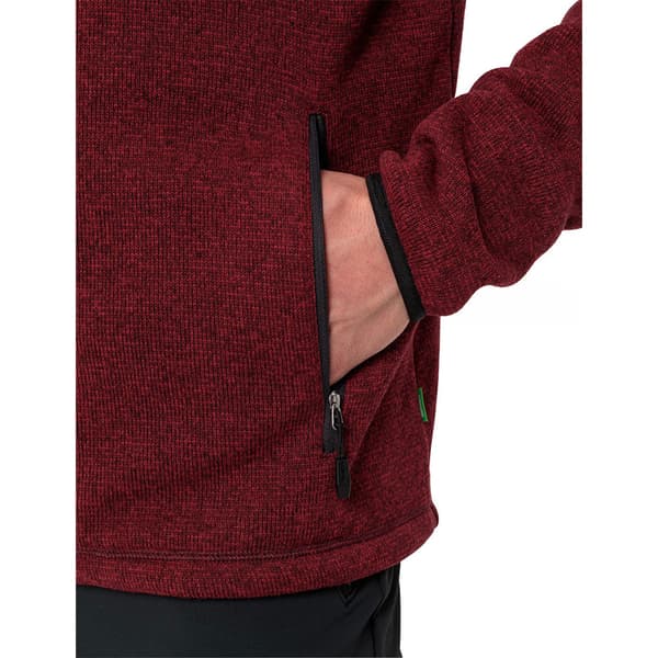 Vaude Rienza Iii Fleecejakke Med Fuld Lynlås Rød 3XL Mand