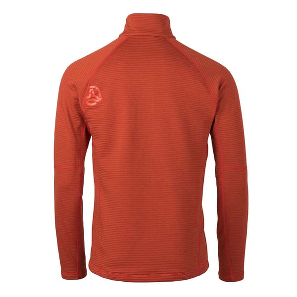 Ternua Momhill Fleecejakke Med Halv Lynlås Orange 2XL Mand