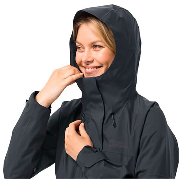 Jack Wolfskin Kammweg 2l Jacka Svart 2XL Kvinna