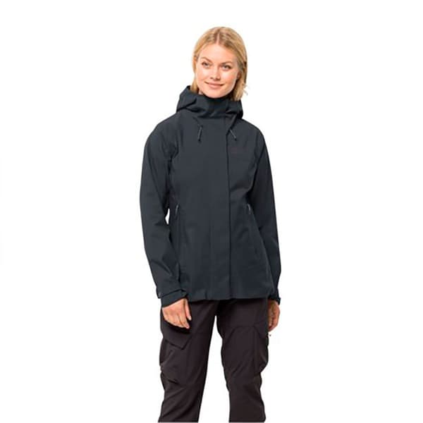 Jack Wolfskin Kammweg 2l Jacka Svart 2XL Kvinna
