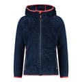 Miniatyrbillede 1 af 3: Cmp Fix Hood 32p1245 Fleecejakke Med Hætte Blå 6 Years