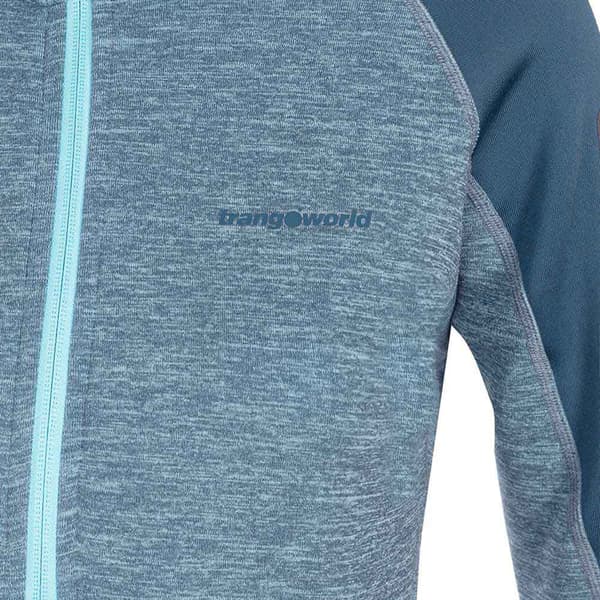 Trangoworld Bellagio Vd Fleece Med Halv Dragkedja Blå XL Kvinna