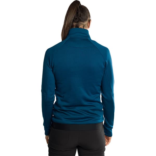 Trangoworld Selene Fleece Med Halv Dragkedja Blå M Kvinna