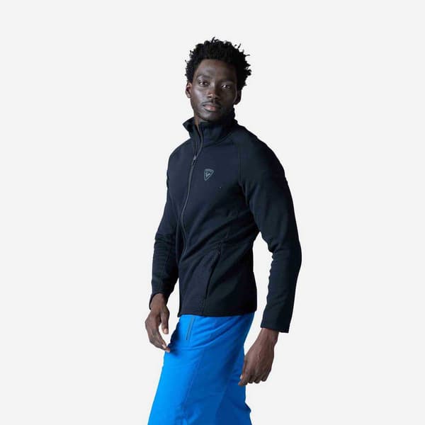 Rossignol Classique Clim Fleece Med Halv Dragkedja Svart XL Man