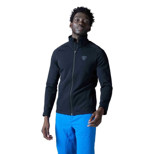 Rossignol Classique Clim Fleece Med Halv Dragkedja Svart XL Man