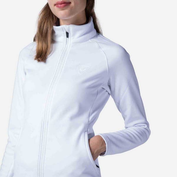 Rossignol Classique Clim Vetoketjullinen Fleecetakki Valkoinen M Nainen