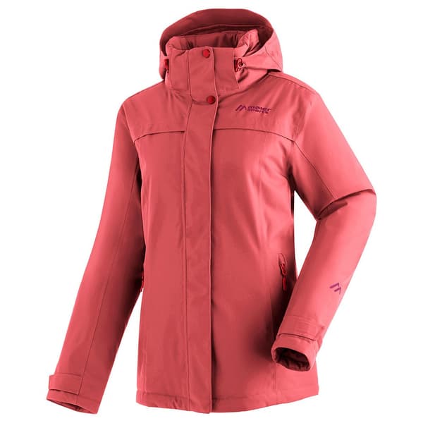 Maier Sports Lisbon Jakke Rød M-L / Short Kvinde