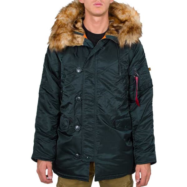 Alpha Industries N-3b Vf59 Frakke Blå S Mand