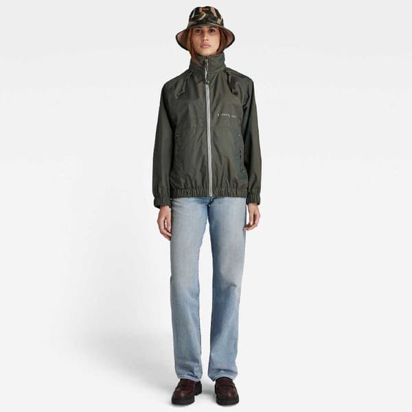 G-star Summer Windbreaker Jacka Grönt L Kvinna