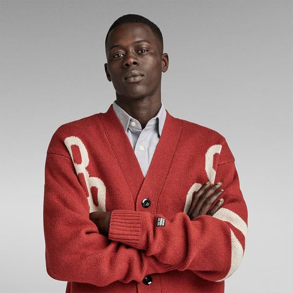 G-star Holiday 89 Gs Loose Cardigan Rød S Mand