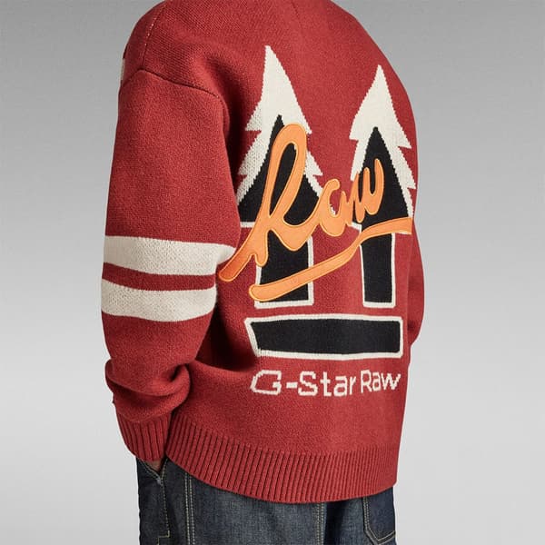 G-star Holiday 89 Gs Loose Cardigan Rød S Mand