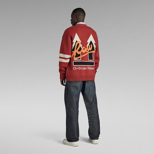 G-star Holiday 89 Gs Loose Cardigan Rød S Mand