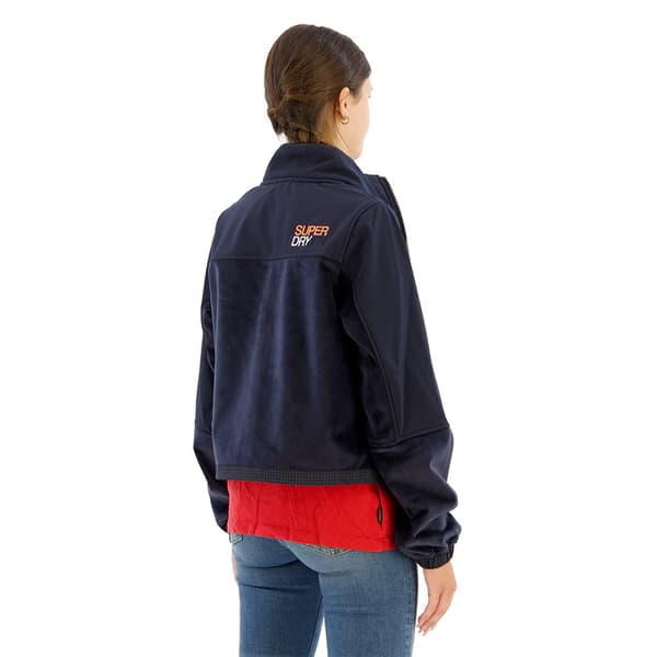 Superdry Hybrid Trekker Jacka Blå S Kvinna