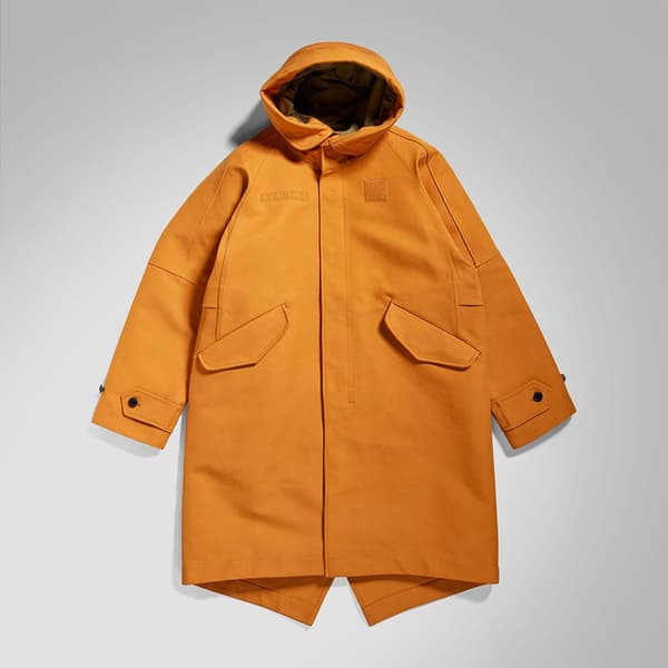 G-star E Fishtail Parka Brun M Kvinna