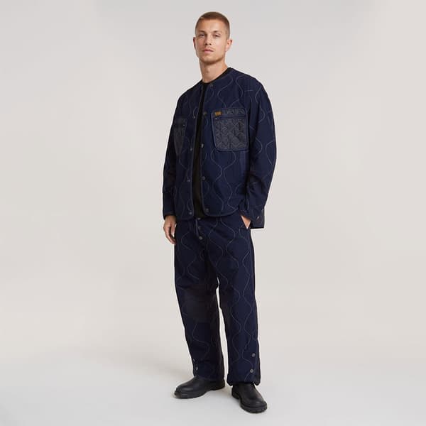 G-star Liner Jeansjacka Blå L Man