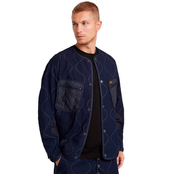 G-star Liner Jeansjacka Blå L Man