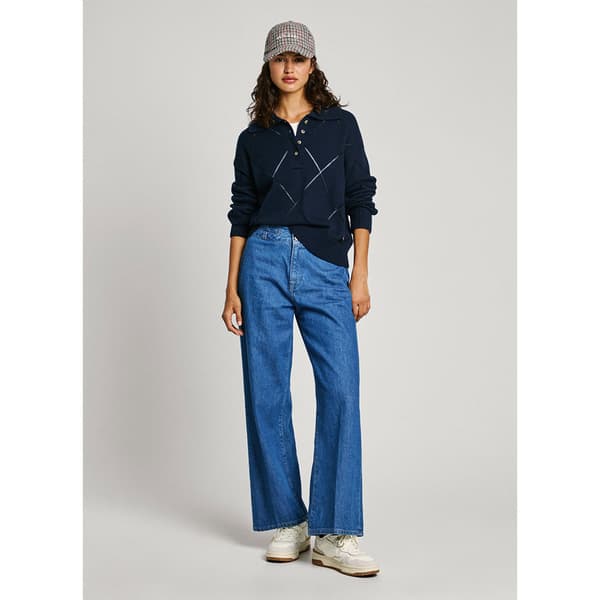Pepe Jeans Idris Trøje Blå XS Kvinde