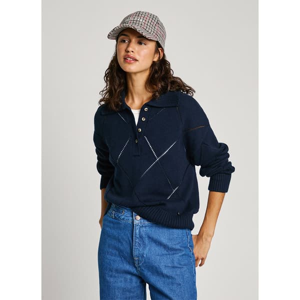 Pepe Jeans Idris Trøje Blå XS Kvinde