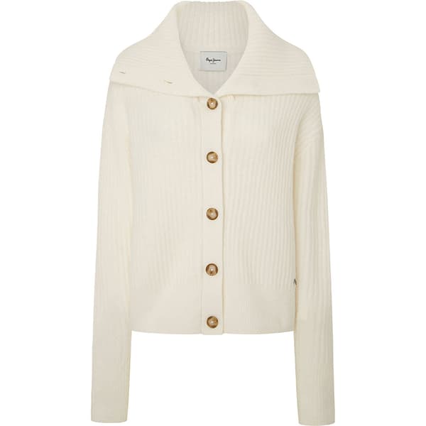 Pepe Jeans Irma Kardigan Beige M Kvinna