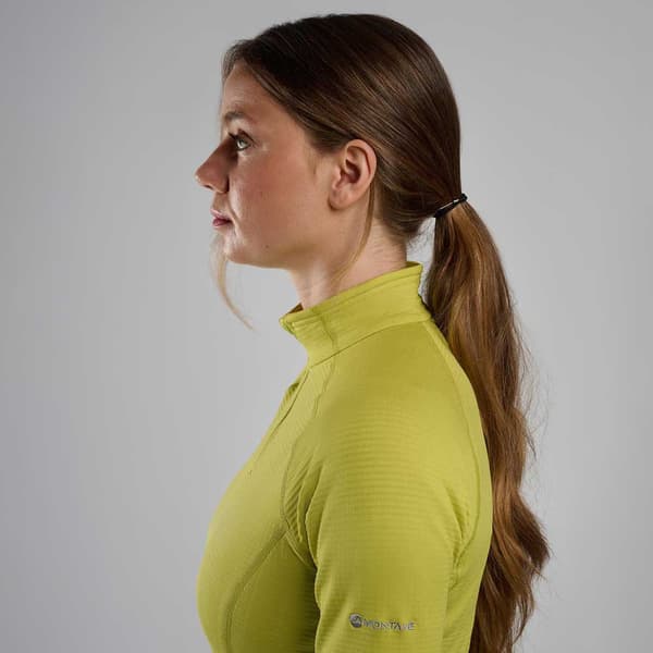 Montane Protium Lite Pull-on Fleece Med Halv Dragkedja Grönt,Blå XL Kvinna