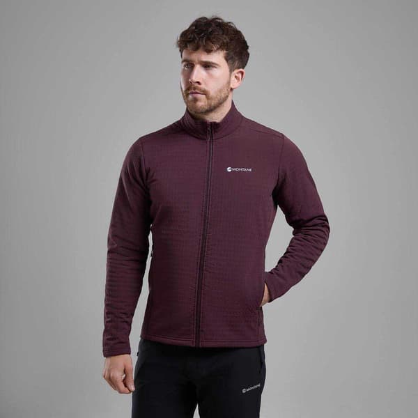 Montane Protium Xt Fleecejakke Med Fuld Lynlås Lilla XL Mand