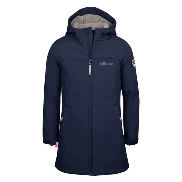 Trollkids Kristiansand Coat Jakke Blå 116 cm Dreng