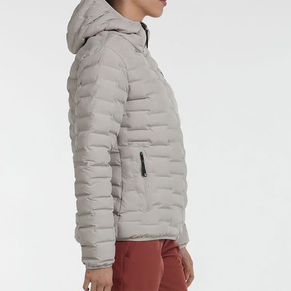 +8000 Divan Parka Beige,Grå M Kvinde