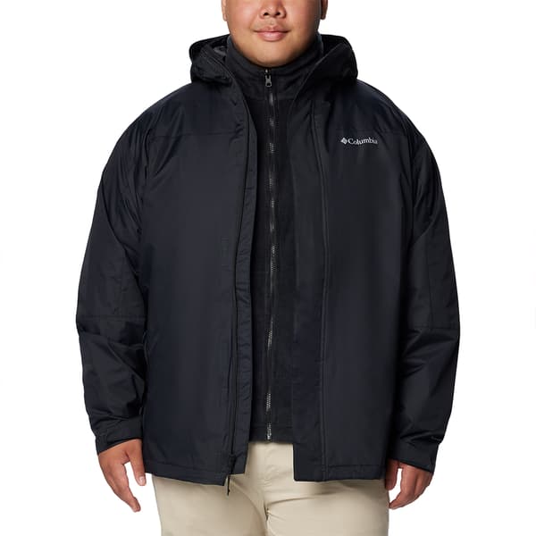 Columbia Tunnel Falls™ Ii Plus Size Aftagelig Jakke Sort XL Mand